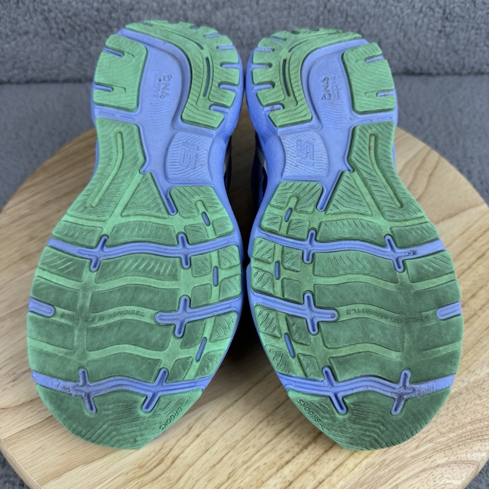 Brooks Ghost 15 Womens 7.5 Blue Road Running Shoes Walking Gym 1203801B472 - Picture 7 of 11
